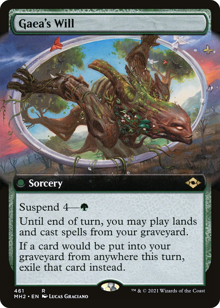 Gaea's Will (MH2-461) - Modern Horizons 2: (Extended Art) Foil [Rare]