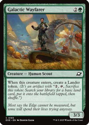 Galactic Wayfarer (EOE-185) - Edge of Eternities [Common]
