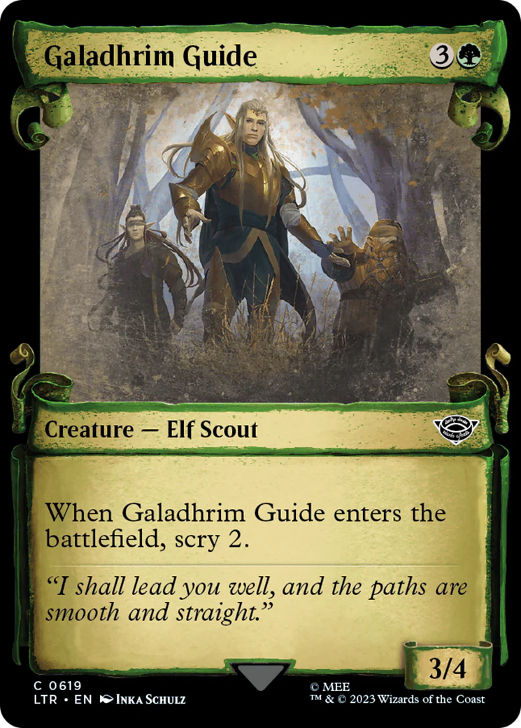 Galadhrim Guide (LTR-619) - The Lord of the Rings: Tales of Middle-earth: (Showcase) Scroll [Common]