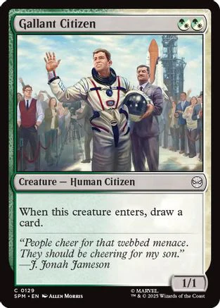 Gallant Citizen (SPM-129) - Marvel's Spider-Man [Common]