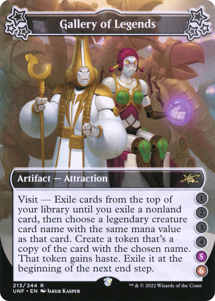 Gallery of Legends (UNF-213B) - Unfinity Foil [Rare]