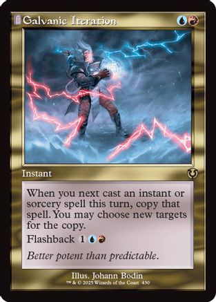 Galvanic Iteration (Retro Frame) (INR-430) - Innistrad Remastered [Rare]