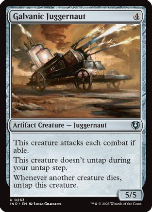 Galvanic Juggernaut (INR-263) - Innistrad Remastered [Uncommon]