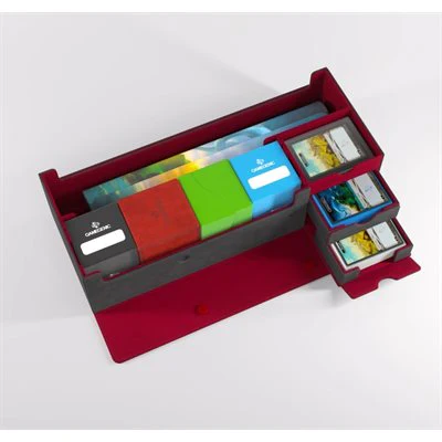 Gamegenic: Cards' Lair 1000+ PRO: Grey / Red (1000ct) - Image 3