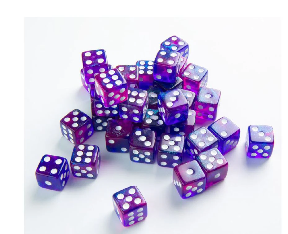 Gamegenic: Galaxy Series 12mm d6 Set of 36: Nebula