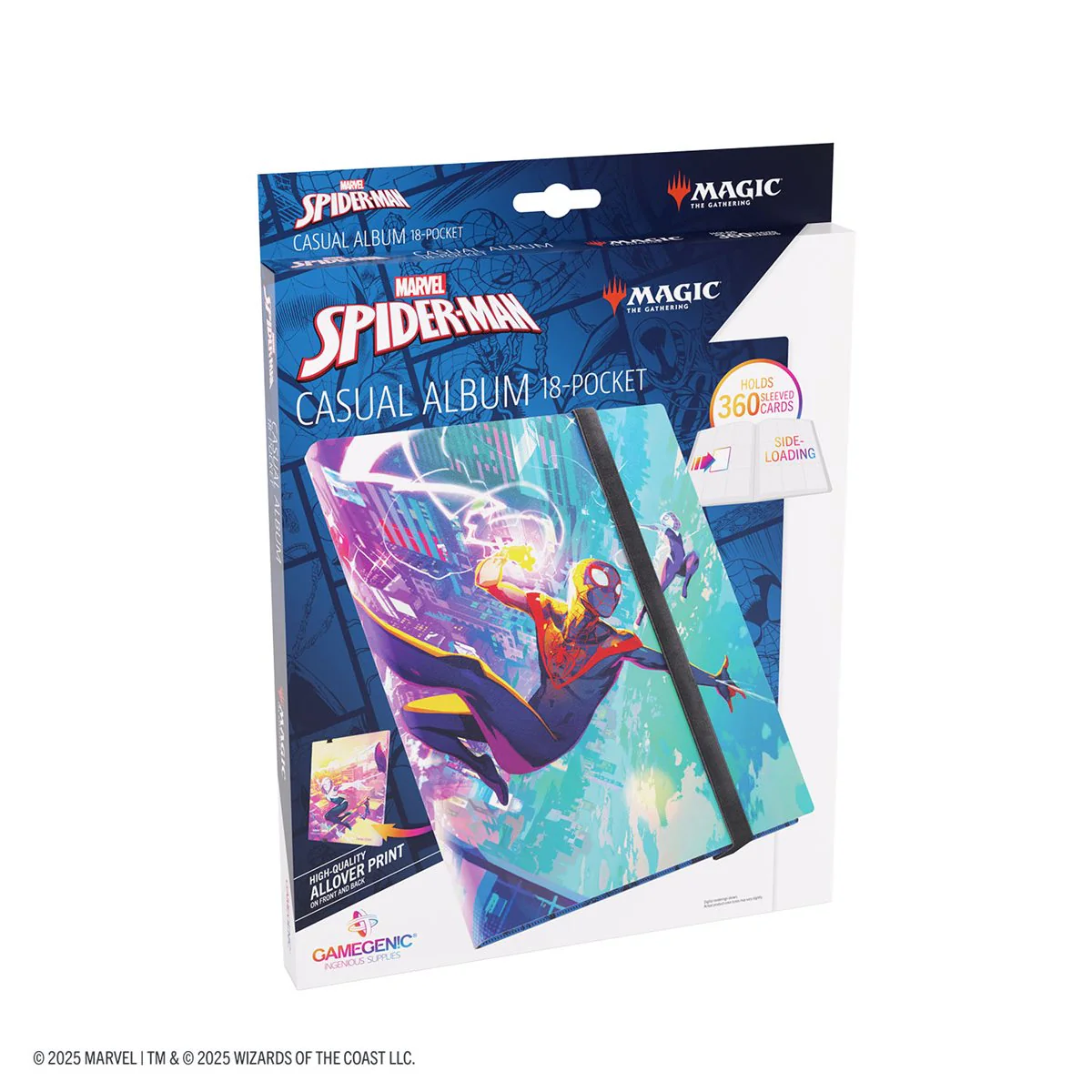 Gamegenic - Magic: The Gathering - Casual Album (18-Pocket): Marvel's Spider-Man: Spider-Man / Spider-Gwen (Release Oct 17, 2025)