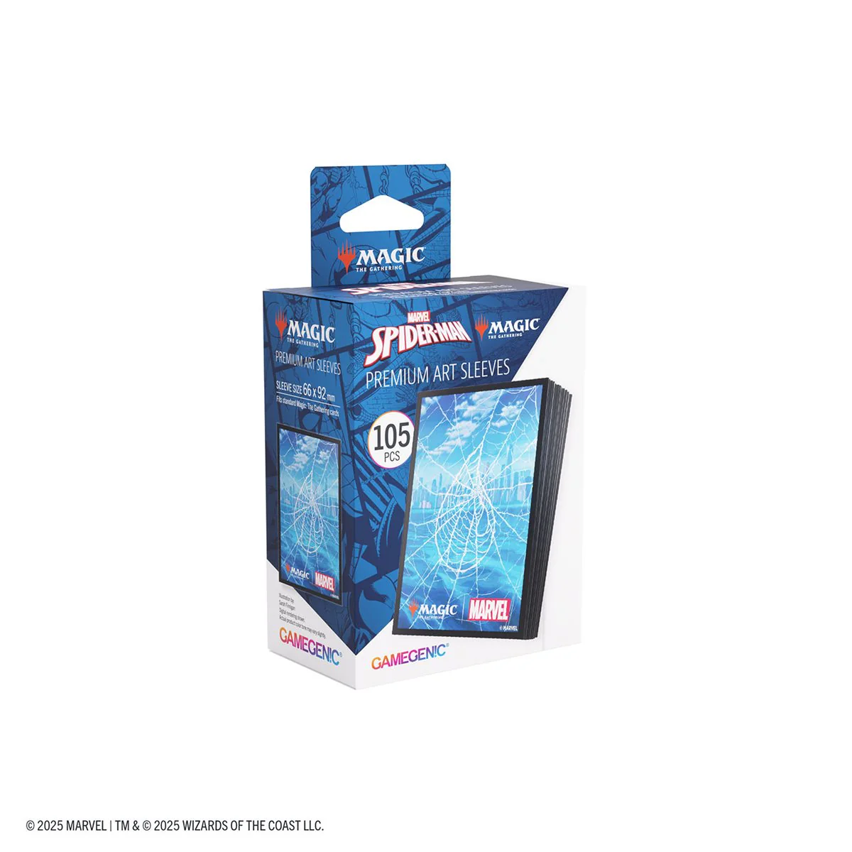 Gamegenic - Magic: The Gathering: Marvel's Spider-Man Premium Art Sleeves (105ct): Spider-Man Island