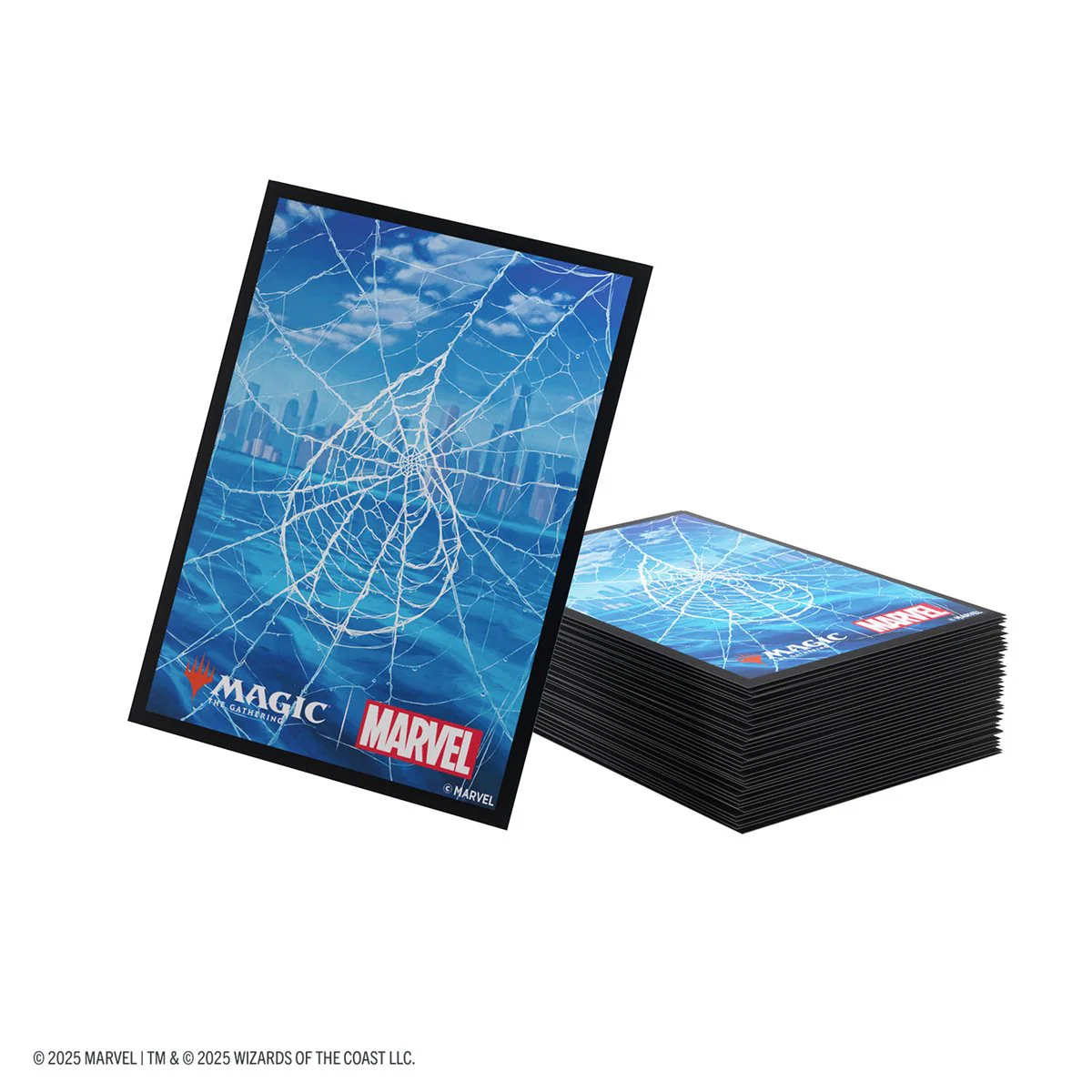 Gamegenic - Magic: The Gathering: Marvel's Spider-Man Premium Art Sleeves (105ct): Spider-Man Island - Image 3