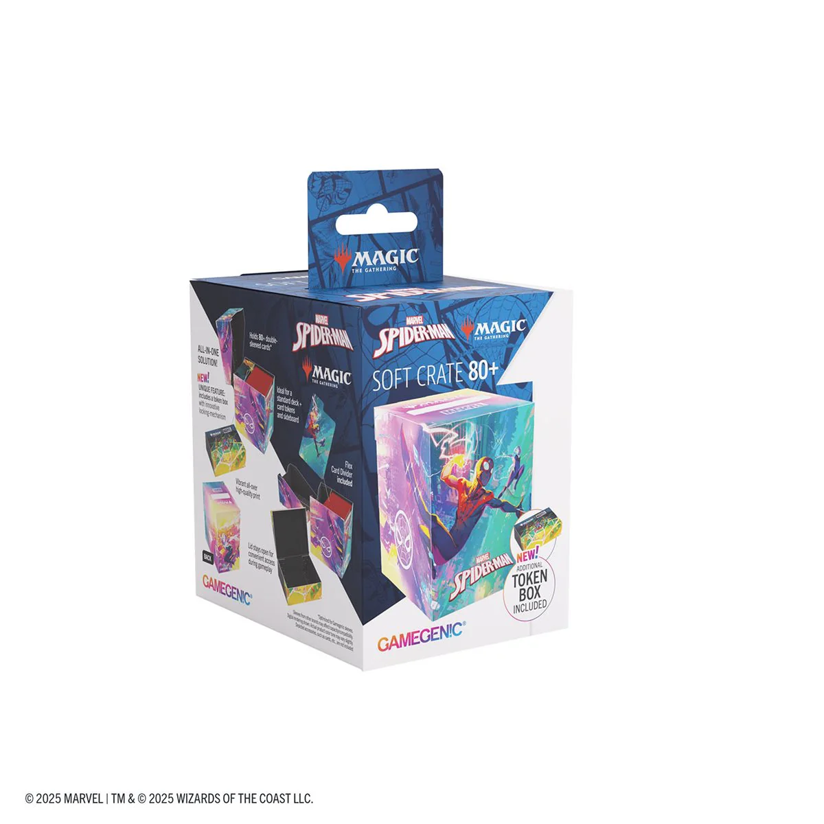 Gamegenic - Magic: The Gathering: Marvel's Spider-Man Soft Crate 80+: Spider-Man / Spider-Gwen