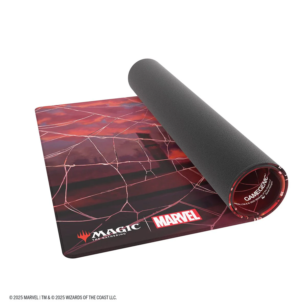 Gamegenic - Magic: The Gathering - Shiny Playmat: Marvel's Spider-Man - Spider-Man Mountain - Image 2