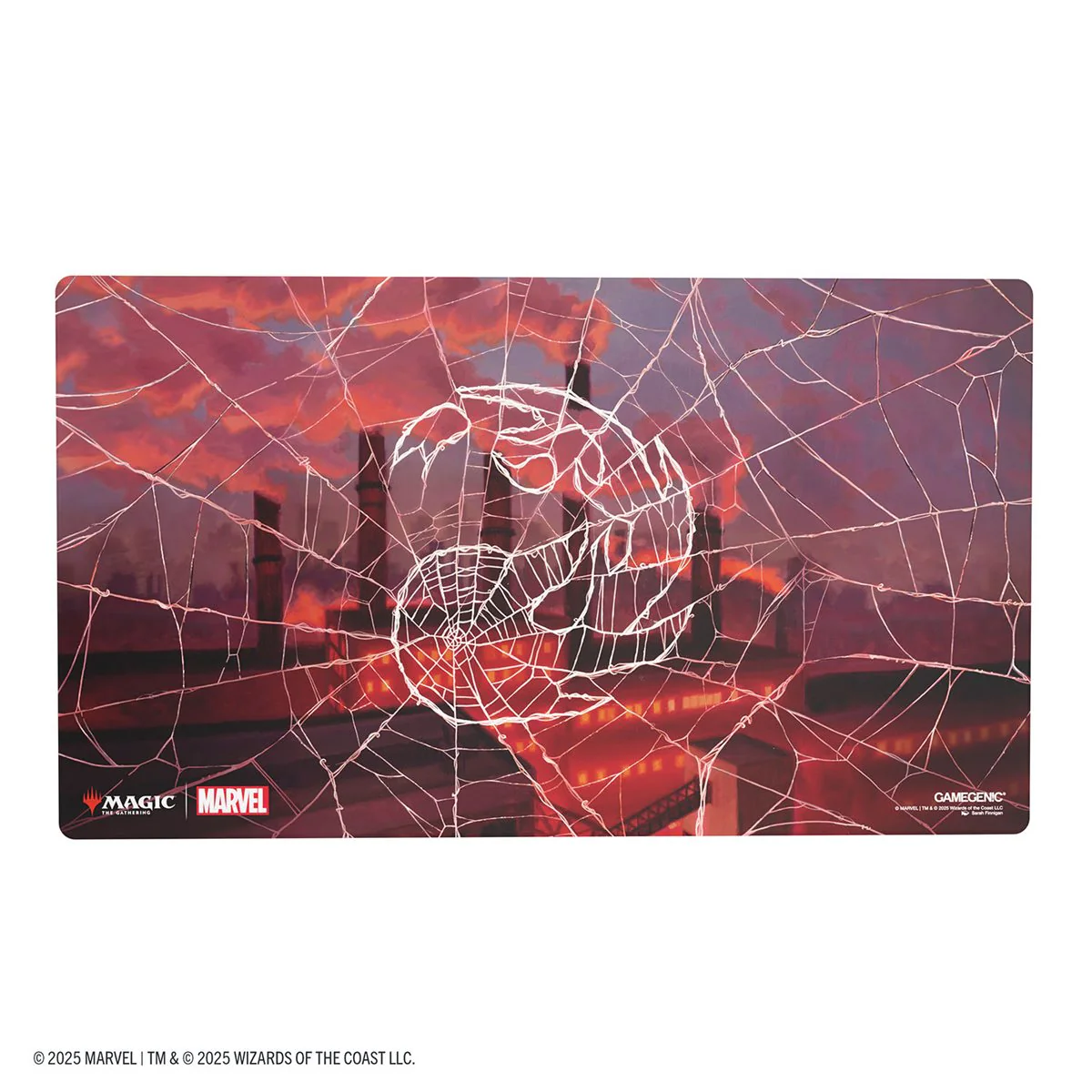 Gamegenic - Magic: The Gathering - Shiny Playmat: Marvel's Spider-Man - Spider-Man Mountain - Image 3