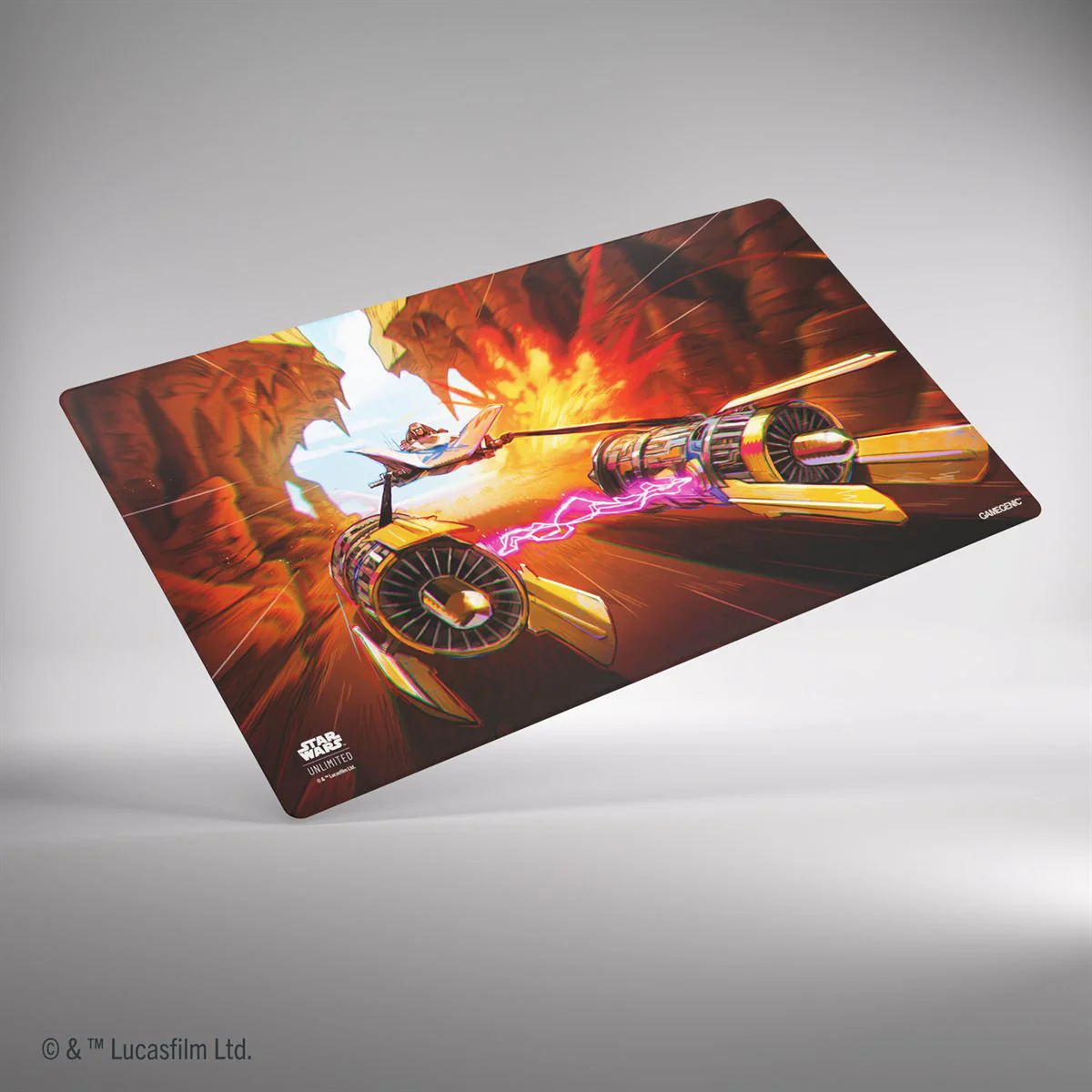 Gamegenic - Playmat - Star Wars: Unlimited - A Lawless Time: Anakin's Podracer