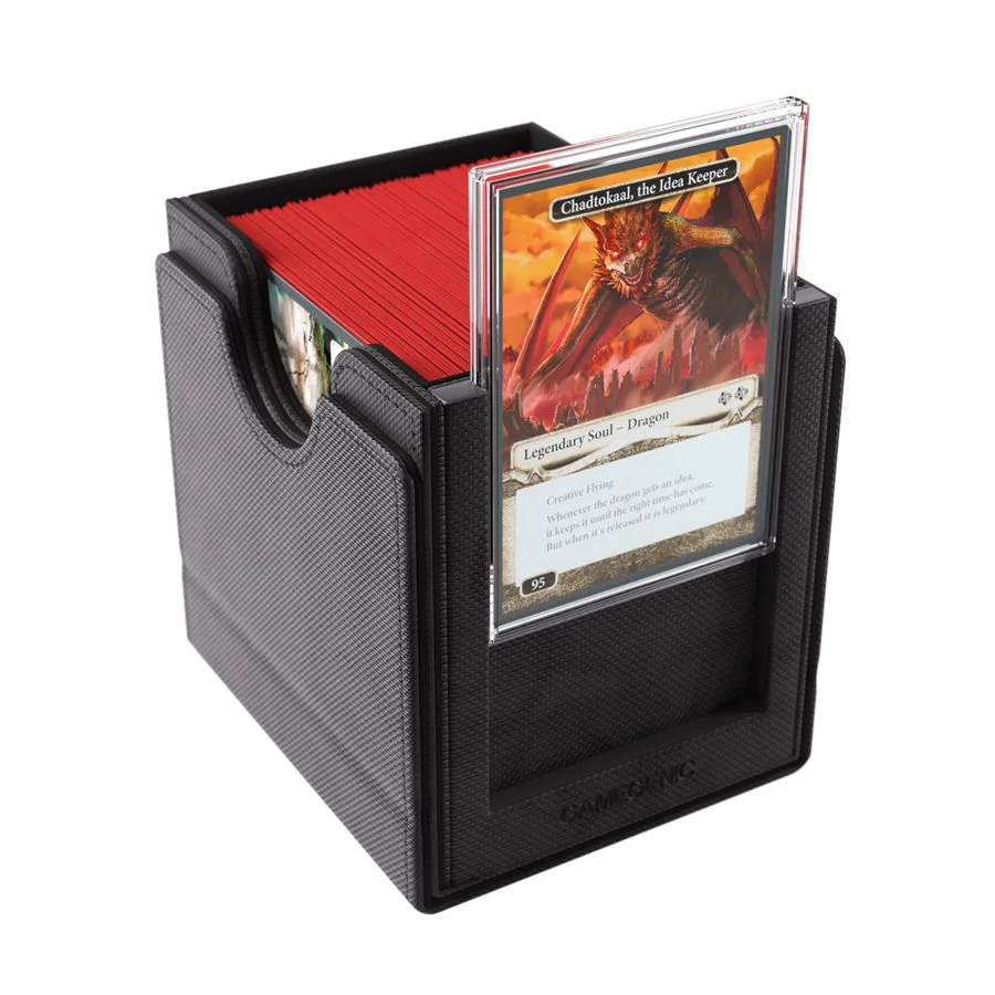 Gamegenic: Sidekick Pro XL Deck Box - Black (100ct) - Image 2