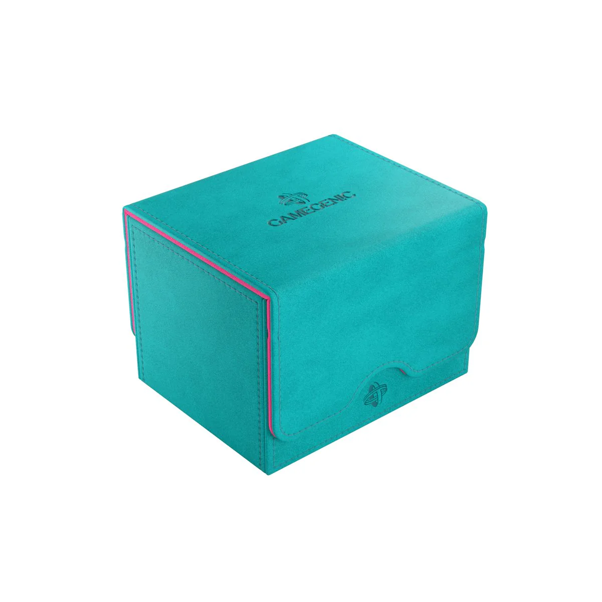 Gamegenic: Sidekick XL Deck Box - Teal / Pink (100ct)