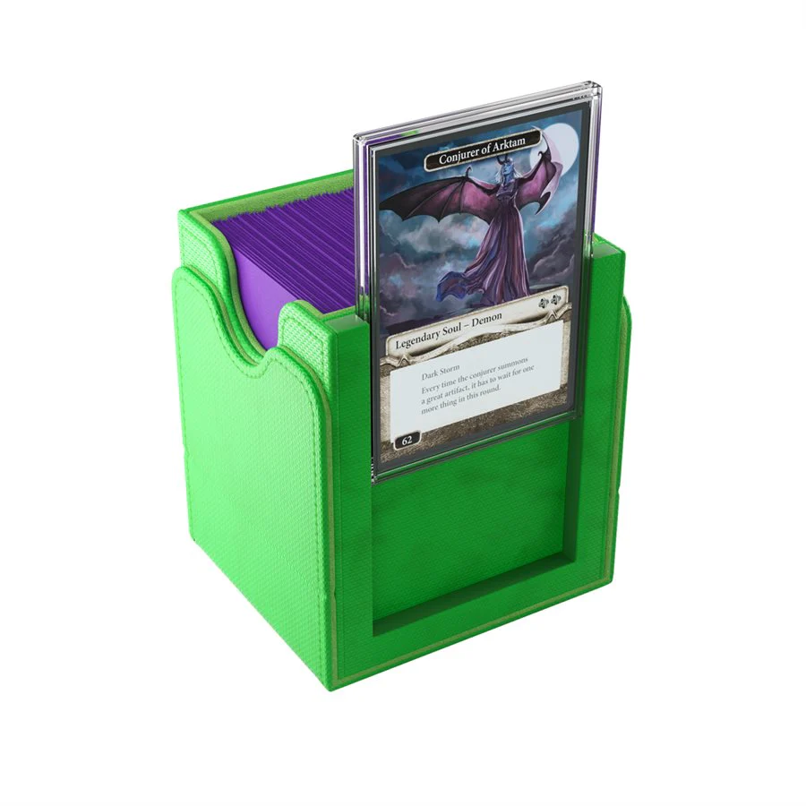 Gamegenic: Squire Plus XL Deck Box - Green (100ct) - Image 3