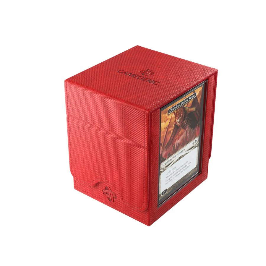 Gamegenic: Squire Plus XL Deck Box - Red (100ct)