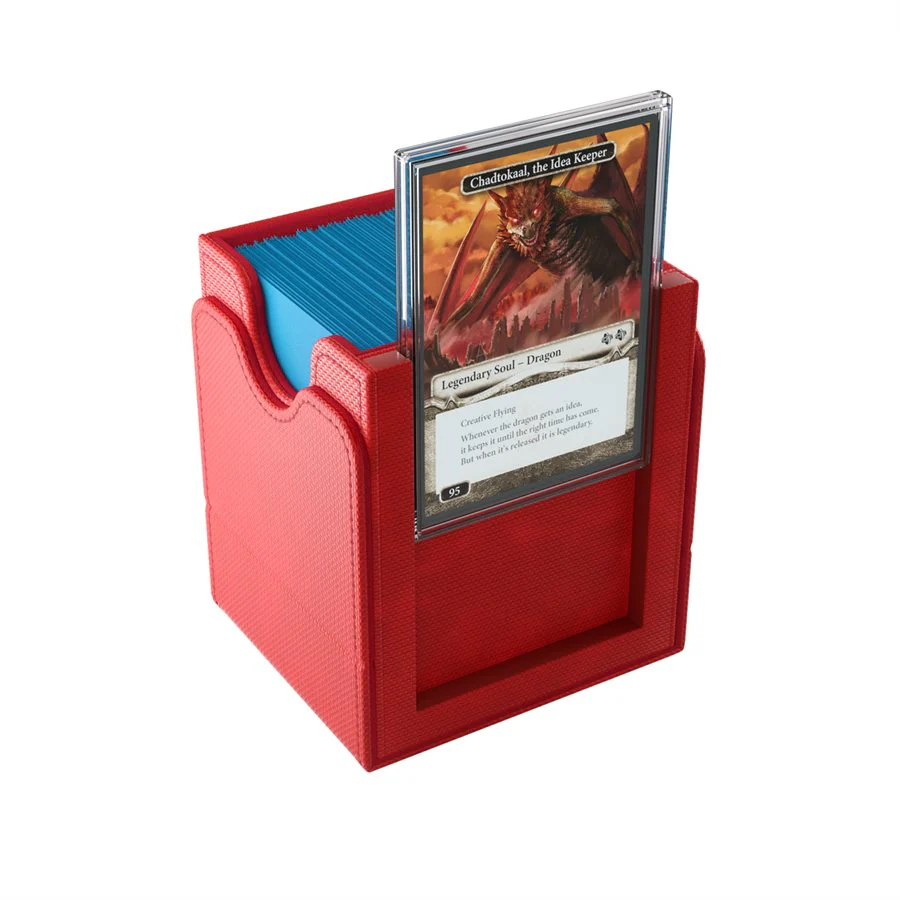 Gamegenic: Squire Plus XL Deck Box - Red (100ct) - Image 3