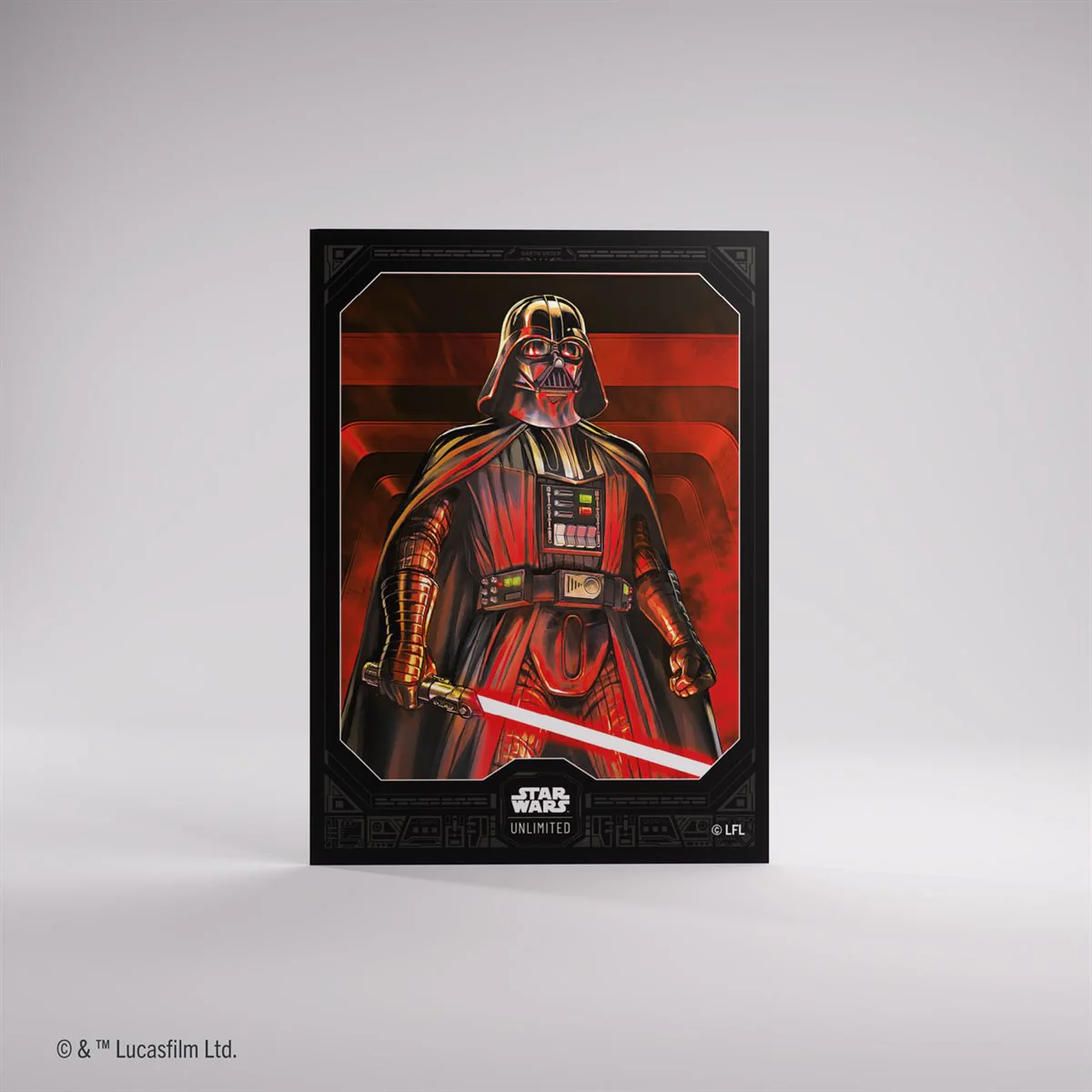 Gamegenic - Star Wars: Unlimited - A Lawless Time - Art Sleeve: Darth Vader Unstoppable (60ct)