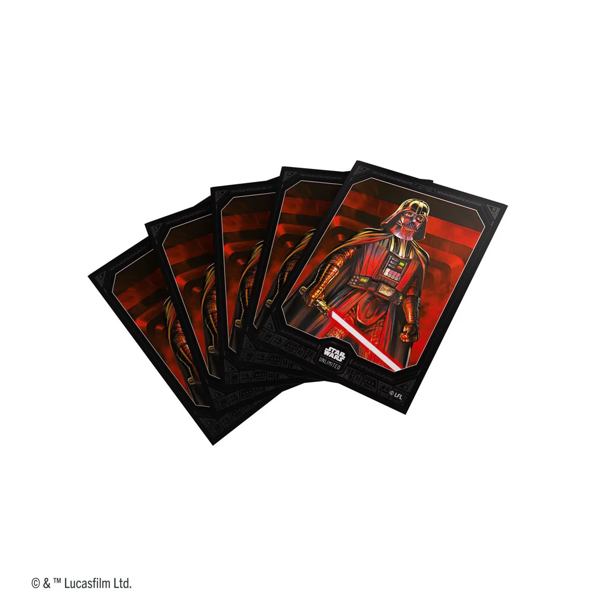 Gamegenic - Star Wars: Unlimited - A Lawless Time - Art Sleeve: Darth Vader Unstoppable (60ct) - Image 2