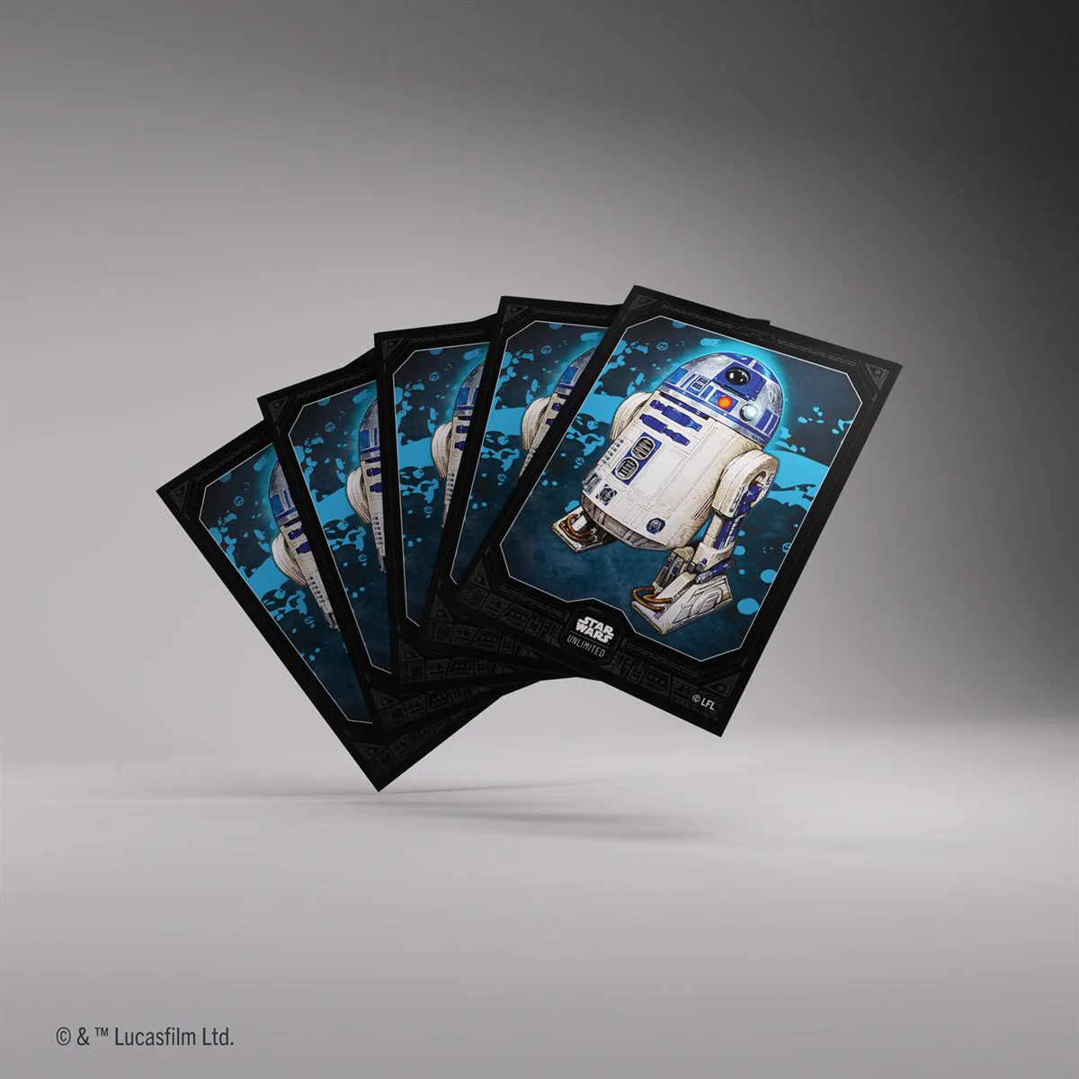 Gamegenic - Star Wars: Unlimited - A Lawless Time - Art Sleeve: R2-D2 (60ct) - Image 2