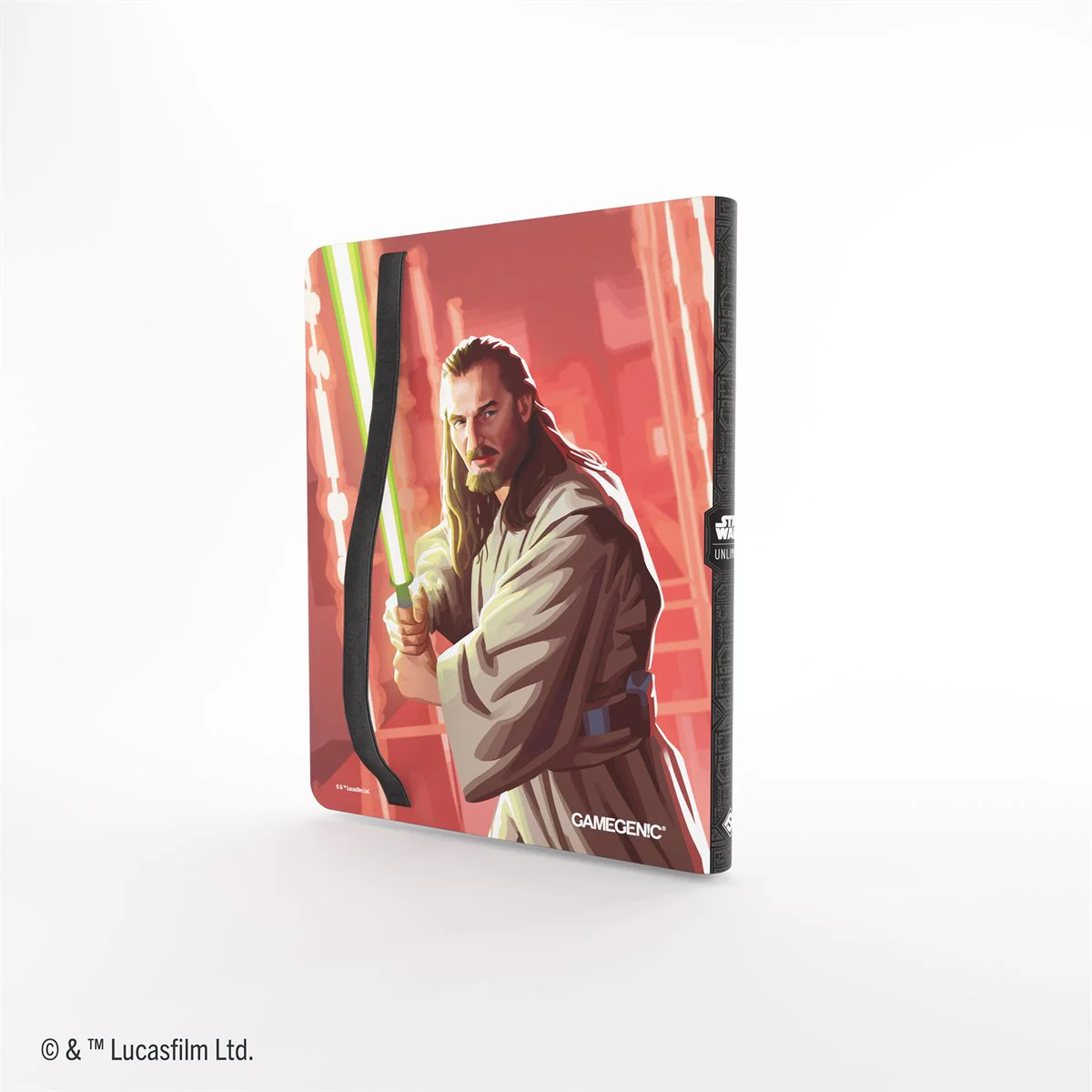 Gamegenic - Star Wars: Unlimited - A Lawless Time Binder 18-Pocket Album: Qui-Gon Jinn & Darth Maul