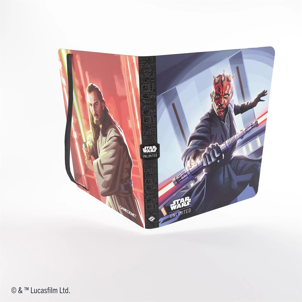 Gamegenic - Star Wars: Unlimited - A Lawless Time Binder 18-Pocket Album: Qui-Gon Jinn & Darth Maul - Image 3