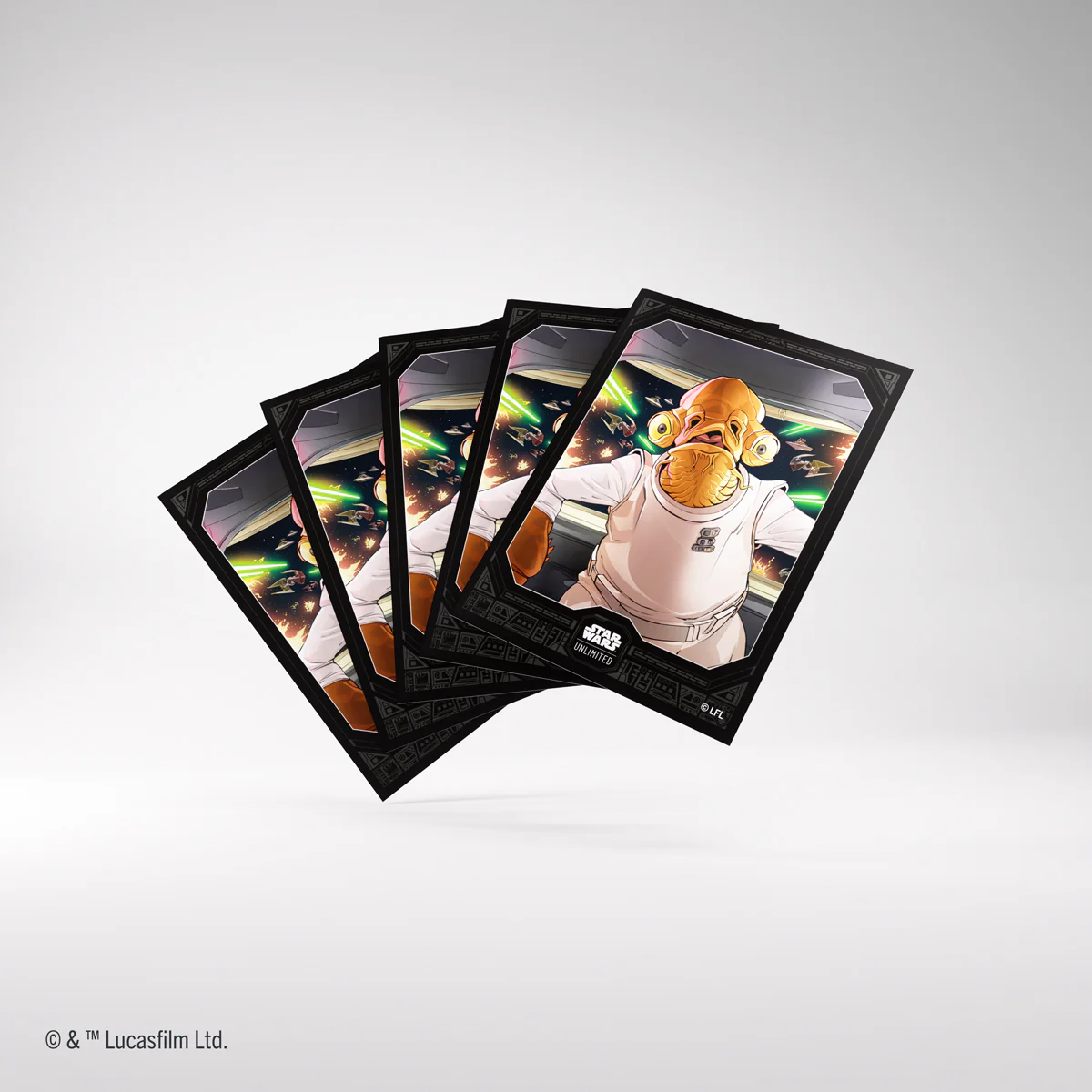 Gamegenic: Star Wars: Unlimited Art Sleeves: Admiral Ackbar (60ct) - Image 2
