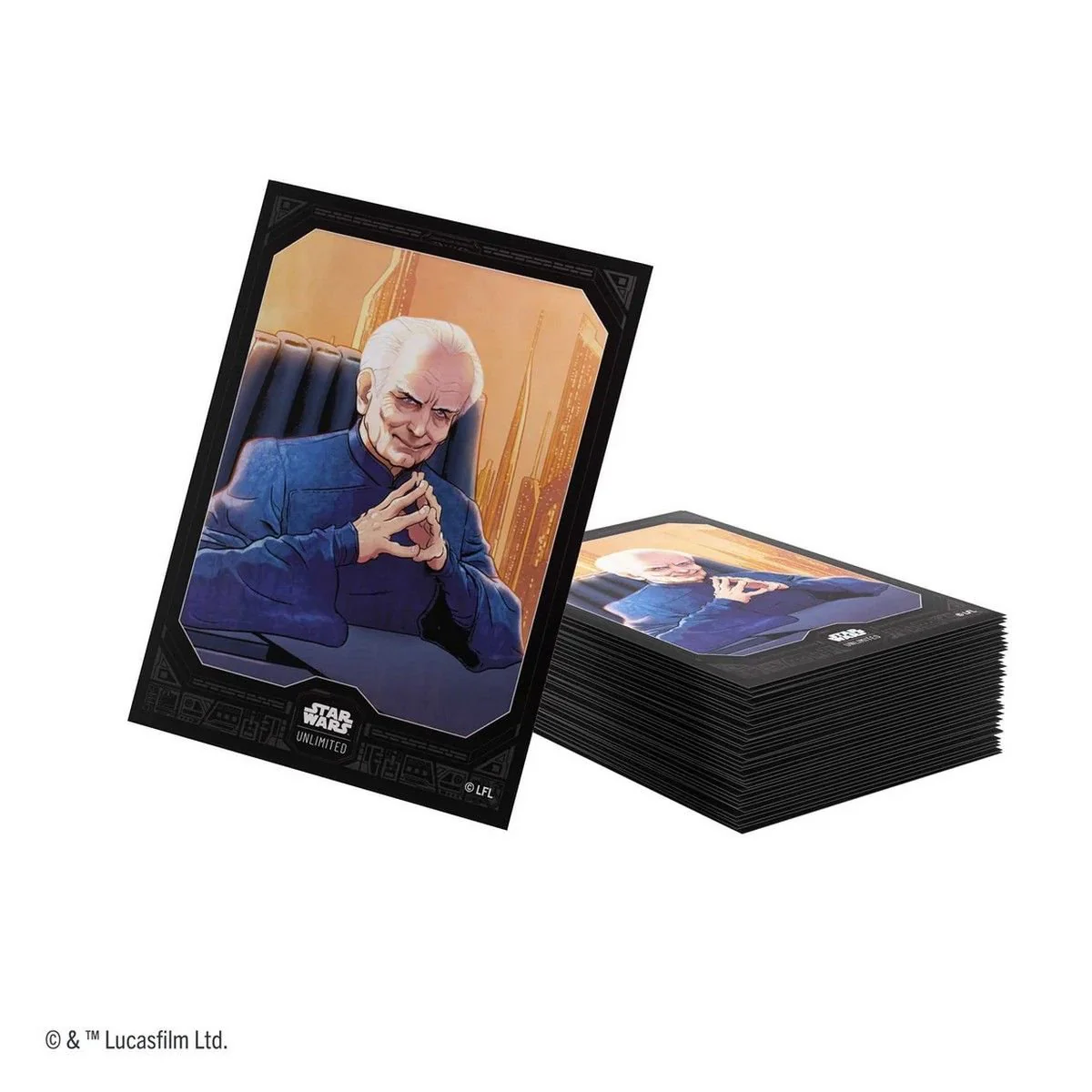 Gamegenic - Star Wars: Unlimited Art Sleeves - Secrets of Power - Chancellor Palpatine