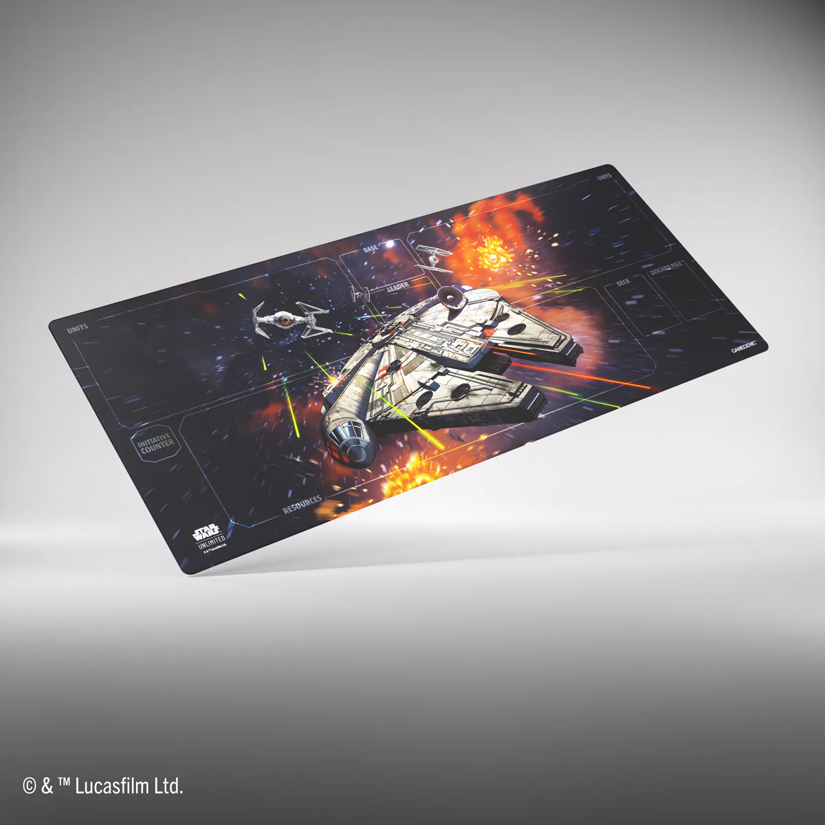 Gamegenic: Star Wars: Unlimited Xtra-Wide Game Mat: Millenium Falcon