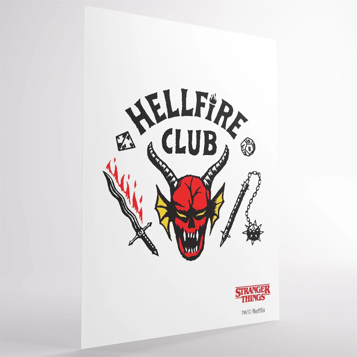 Gamegenic: Stranger Things: Hellfire Club Art Sleeves: Hellfire Club (50ct) - Image 3