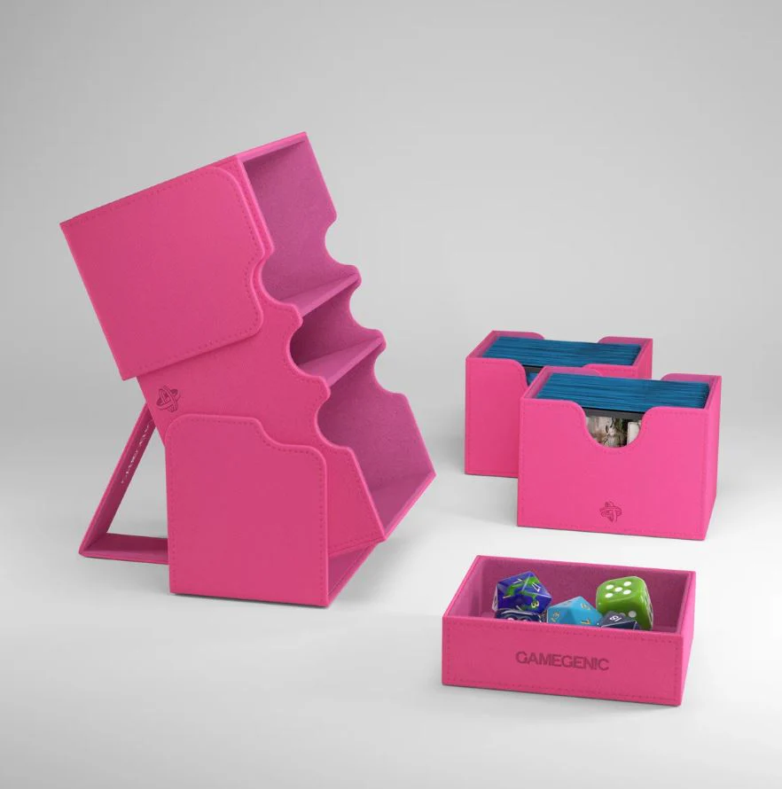 Gamegenic: Stronghold XL Deck Box - Pink (200ct) - Image 3