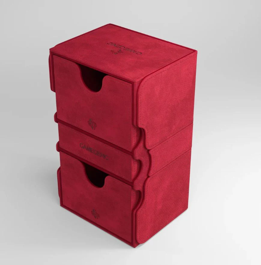 Gamegenic: Stronghold XL Deck Box - Red (200ct) - Image 2