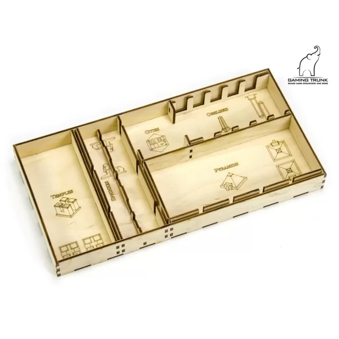 Gaming Trunk - Ankh Organizer for Ankh: Gods of Egypt (Natural) - Image 9