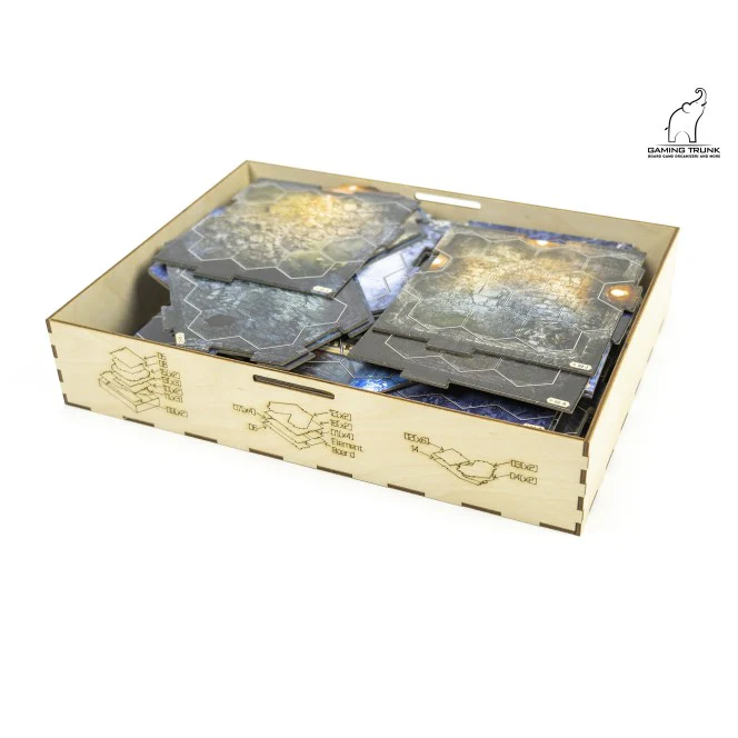 Gaming Trunk - Frost Tavern Organizer for Frosthaven (Natural) - Image 13