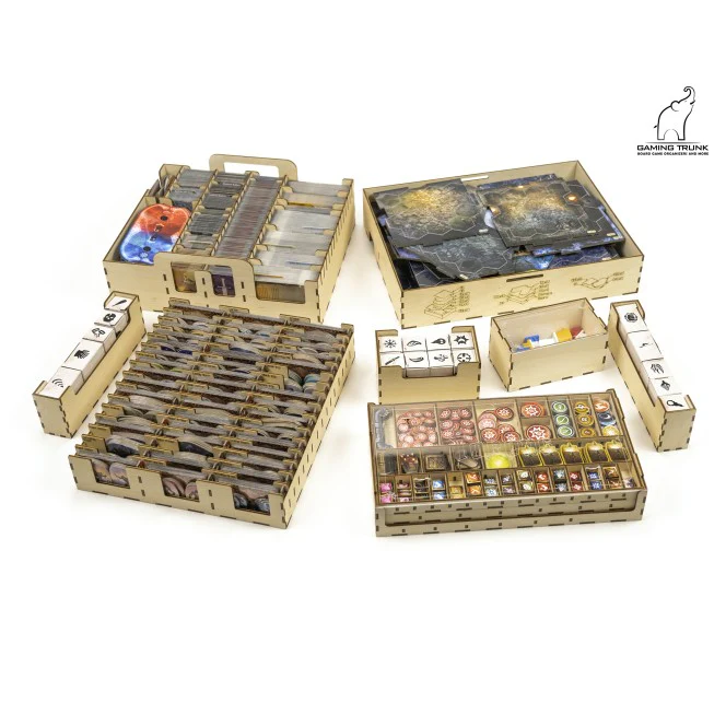 Gaming Trunk - Frost Tavern Organizer for Frosthaven (Natural) - Image 2