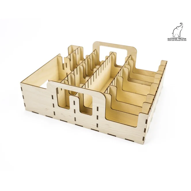 Gaming Trunk - Frost Tavern Organizer w/o Map Tiles Tray for Frosthaven (Natural) - Image 10