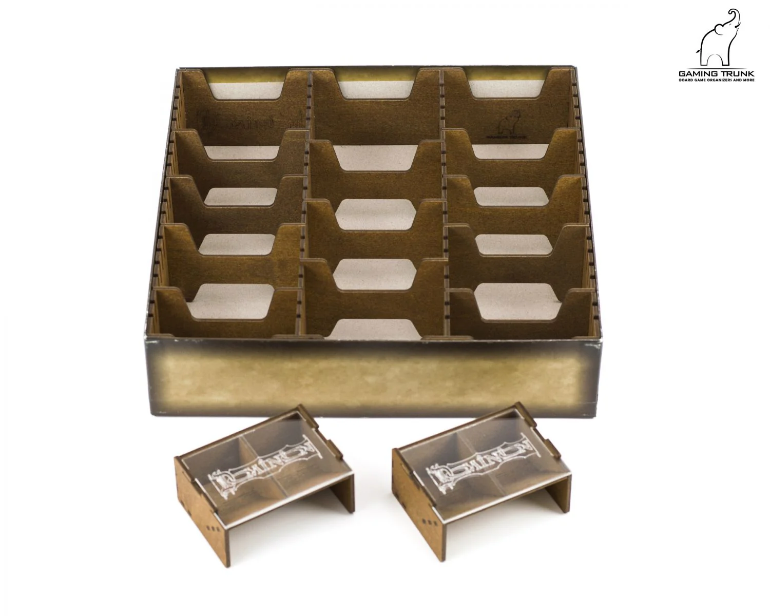 Gaming Trunk - Powerful Organizer for Dominion (Natural. For sleeved cards) - Image 12