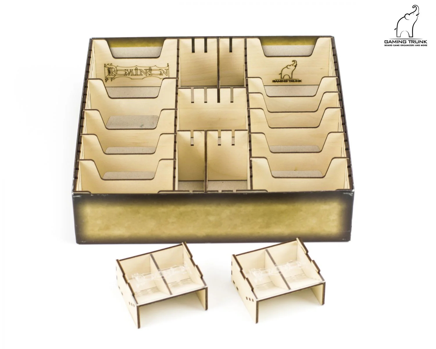 Gaming Trunk - Powerful Organizer for Dominion (Natural. For unsleeved cards) - Image 3