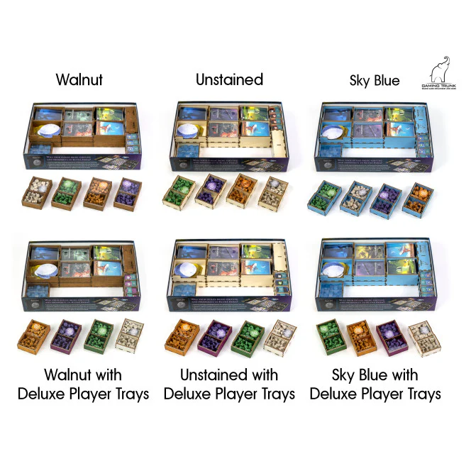 Gaming Trunk - Seti Organizer for SETI (Walnut Deluxe) - Image 5