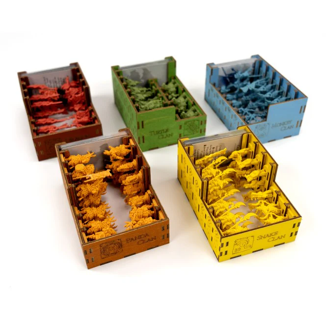 Gaming Trunk - Wall Organizer | 2 Box Storage Solution for The Great Wall (Natural) - Image 6