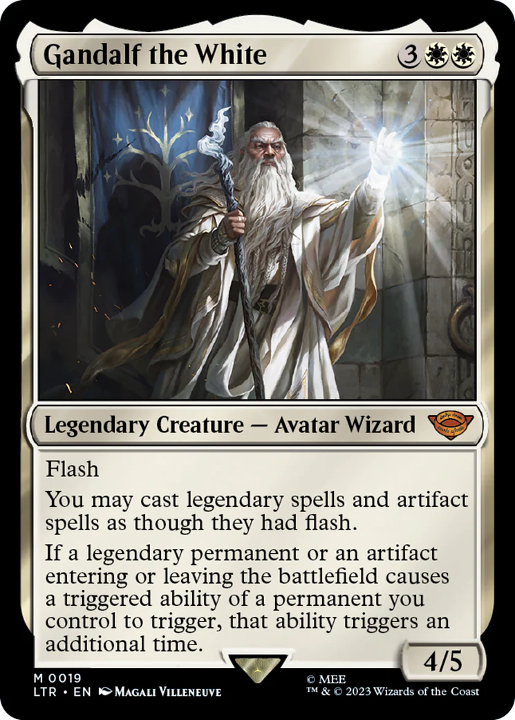 Gandalf the White (LTR-019) - The Lord of the Rings: Tales of Middle-earth [Mythic]