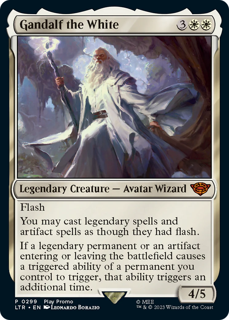 Gandalf the White (LTR-299) - The Lord of the Rings: Tales of Middle-earth [Mythic]