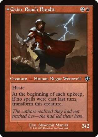 Geier Reach Bandit (Retro Frame) (INR-464) - Innistrad Remastered Foil [Uncommon]
