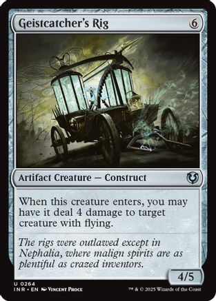 Geistcatcher's Rig (INR-264) - Innistrad Remastered Foil [Uncommon]