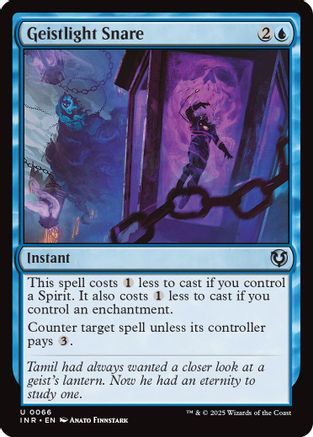 Geistlight Snare (INR-066) - Innistrad Remastered Foil [Uncommon]