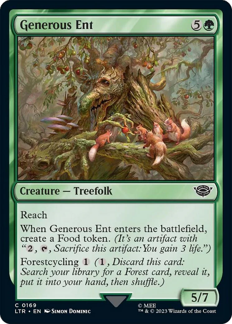 Generous Ent (LTR-169) - The Lord of the Rings: Tales of Middle-earth [Common]