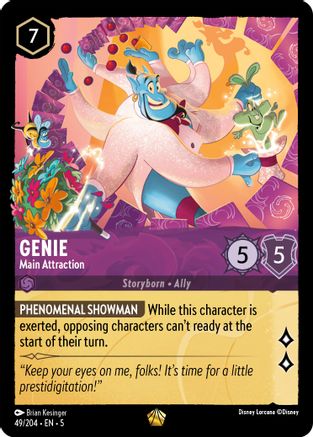 Genie - Main Attraction (49/204) - Shimmering Skies  [Legendary]