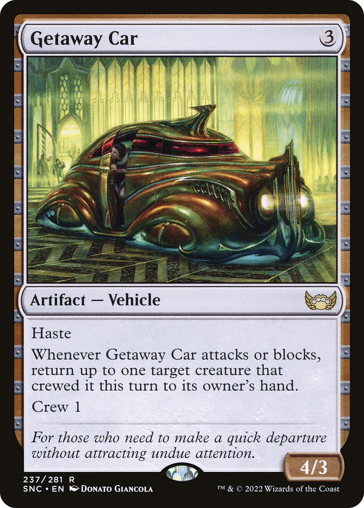 Getaway Car (SNC-237) - Streets of New Capenna [Rare]
