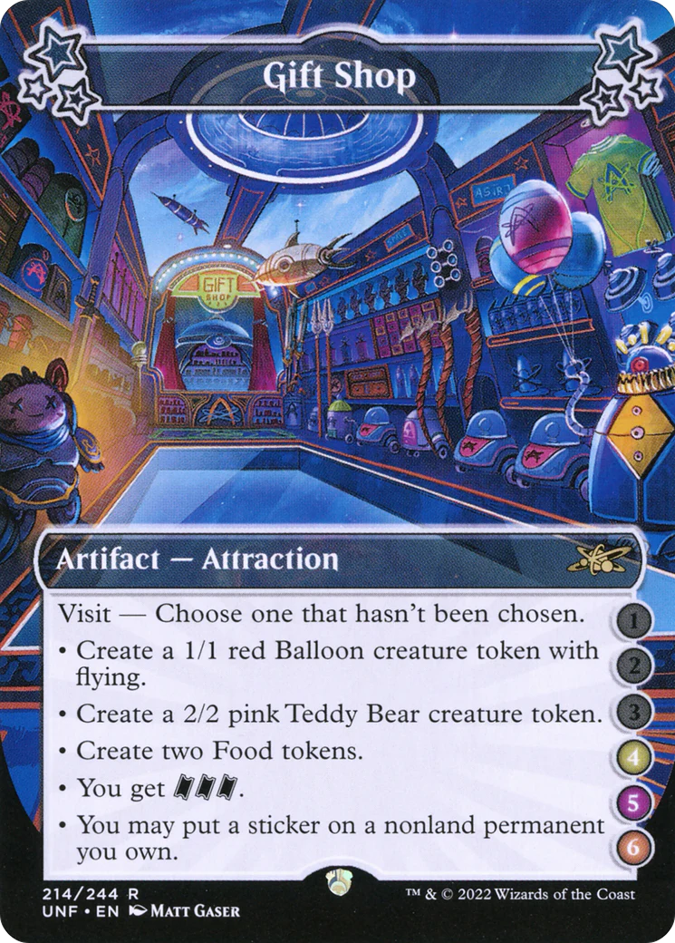 Gift Shop (UNF-214B) - Unfinity Foil [Rare]