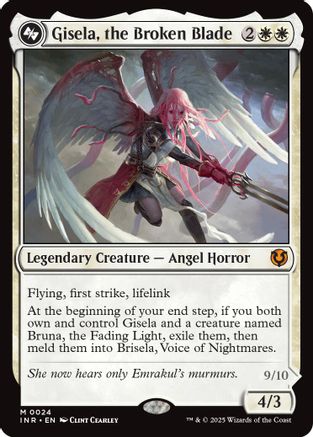 Gisela, the Broken Blade (INR-024) - Innistrad Remastered [Mythic]